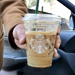 Iced Brown Sugar Oatmilk Shaken Espresso.