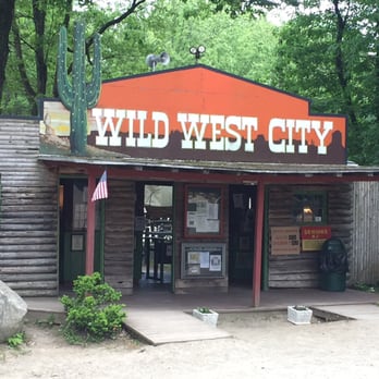 Wild West City - Entrance to Wild West City. - Amusement Parks Near Me - Stanhope, New Jersey