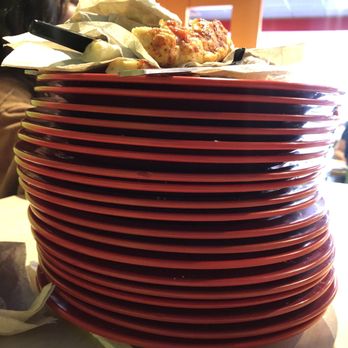 Cicis Pizza - We used a few plates - Pizza Near Me - San Antonio, Texas