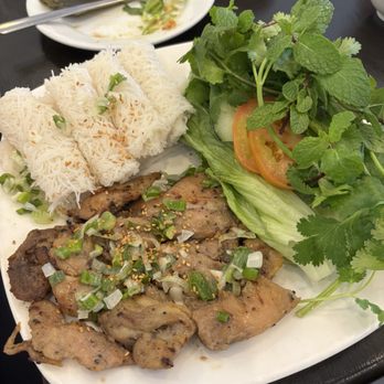 Nam Giao - Bun with grilled chicken - Vietnamese Near Me - Houston, Texas Nam Giao - Bun with grilled chicken - Vietnamese Near Me - Houston, Texas