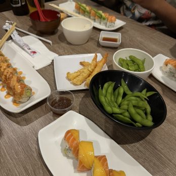 Hello Sushi Brea - F19. Mango Roll - Japanese Near Me - Placentia, California Hello Sushi Brea - F19. Mango Roll - Japanese Near Me - Placentia, California