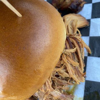 Big Bore Barbecue - Pulled chicken sandwich - Barbeque Near Me - Hanover, Minnesota Big Bore Barbecue - Pulled chicken sandwich - Barbeque Near Me - Hanover, Minnesota