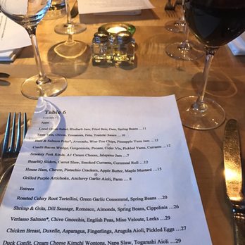 Table 6 - Menu - New American Near Me - Denver, Colorado Table 6 - Menu - New American Near Me - Denver, Colorado