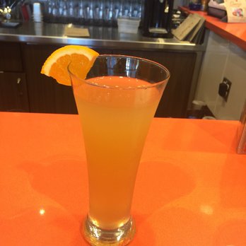 Snooze, an A.M. Eatery - Apple Choice Mimosa - Breakfast & Brunch Near Me - Addison, Texas