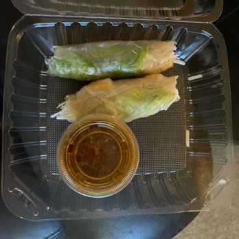 Pho Mai - I order fresh roll from pho mai and look how it look like? Can't believe it this is food that we ordered from the restaurant. - Vietnamese Near Me - San Jose, California