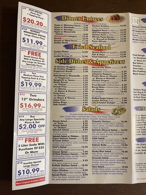 Menu photo 2 Husky Pizza Manchester, CT Menu photo 2 Husky Pizza Manchester, CT