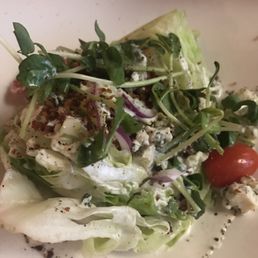 Overloaded wedge salad! Overloaded wedge salad!