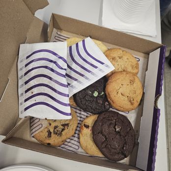 Insomnia Cookies - a box of assorted cookies - Food Delivery Services Near Me - New York, New York Insomnia Cookies - a box of assorted cookies - Food Delivery Services Near Me - New York, New York