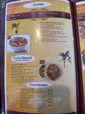 Menu photo 5 Thai City Restaurant West Richland, WA Menu photo 5 Thai City Restaurant West Richland, WA
