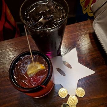 LFG Gaming Bar - Cute tokens and some drinks from the first visit (pre covid?) - Bars Near Me - Kalamazoo, Michigan