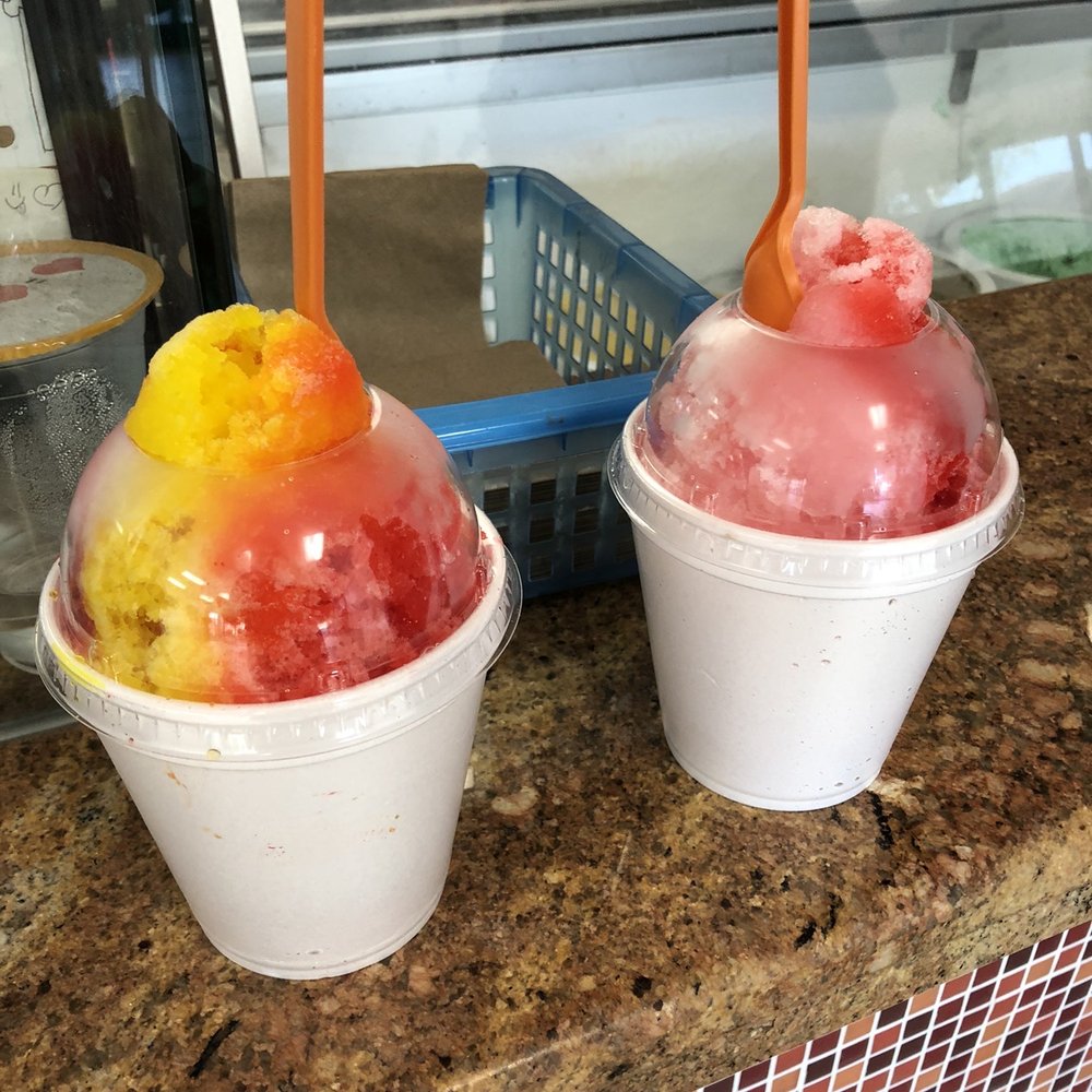 Large shaved ice Large shaved ice