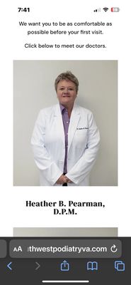 Heather B. Pearman, DPM