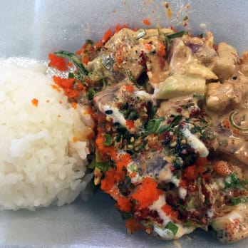 Fresh Catch - "Poke Bowl" with featured "California Roll Poke." - Hawaiian Near Me - Honolulu, Hawaii Fresh Catch - "Poke Bowl" with featured "California Roll Poke." - Hawaiian Near Me - Honolulu, Hawaii