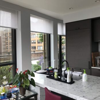 Alluring Window - Alluring Window Furnished & installed custom motorized shades at this stunning NYC apartment - Shades & Blinds Near Me - New York, New York