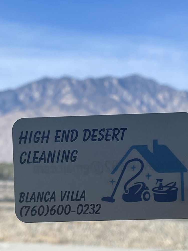 HIGH END DESERT CLEANING Request a Quote Desert Hot Springs