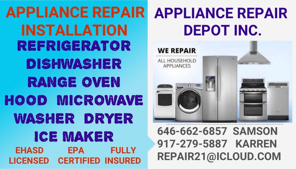 APPLIANCE REPAIR DEPOT Updated August 2024 Request a Quote 23