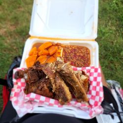 Big Bros Catering - Ribs, Smoked Neck Bones, Bro Baked Beans, Candied Yams