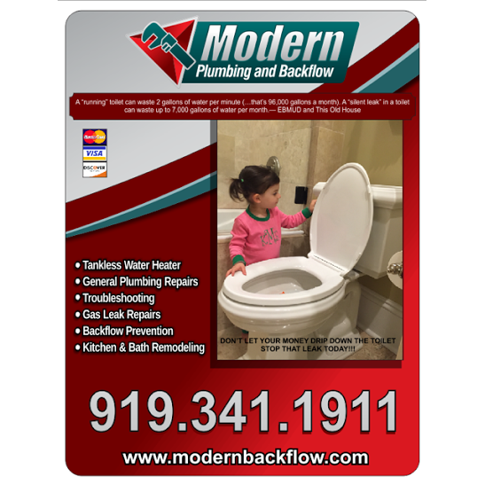 Slide of Modern Plumbing and Backflow