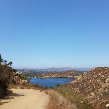 Mount Woodson Trail - No more fog, lake Poway looks amazing - Hiking Near Me - Poway, California