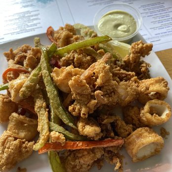 Flying Fish & Grill - Deep - Fried Calamari - Seafood Near Me - Half Moon Bay, California