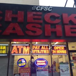 CFSC Checks Cashed