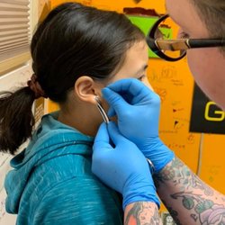 Geronimo Tattoo & Piercing Studio - Staci specialises in piercing children!!