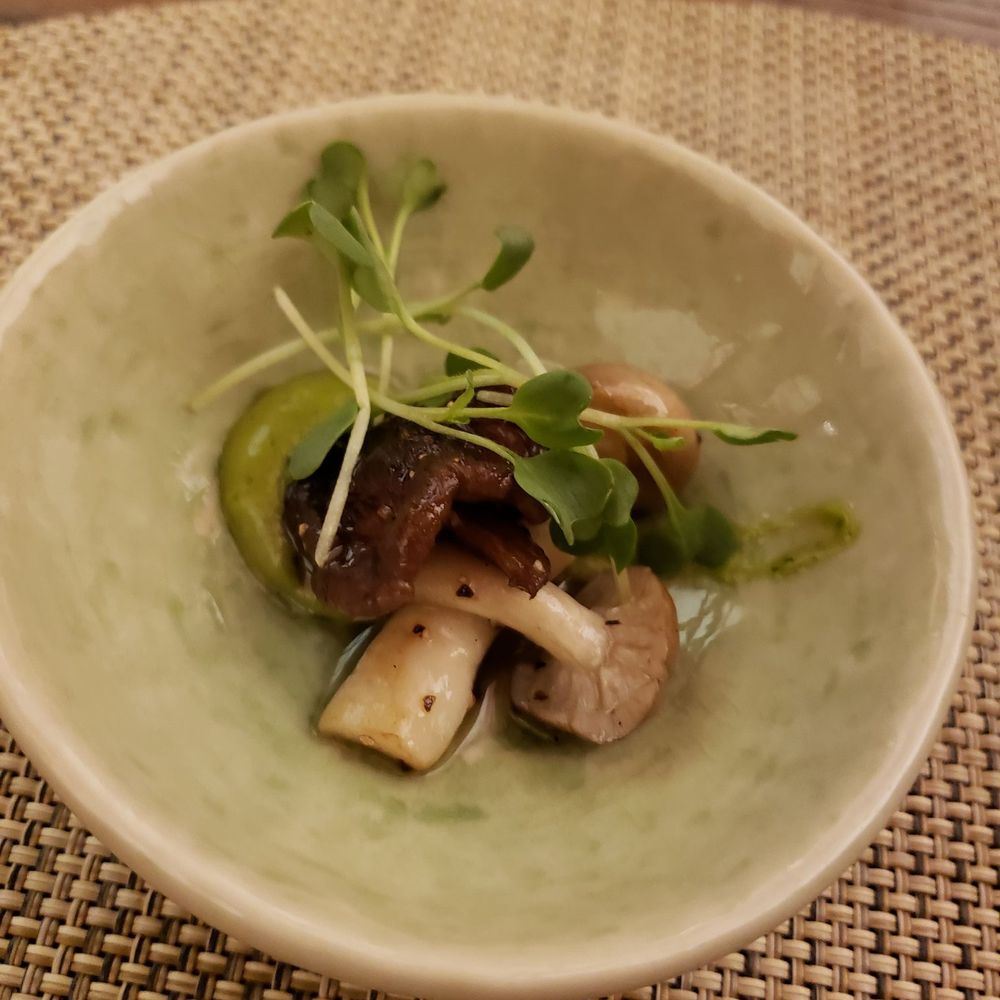 Takumi-Tei - Amuse bouche - shellfish free - Japanese Near Me - Lake Buena Vista, Florida Takumi-Tei - Amuse bouche - shellfish free - Japanese Near Me - Lake Buena Vista, Florida