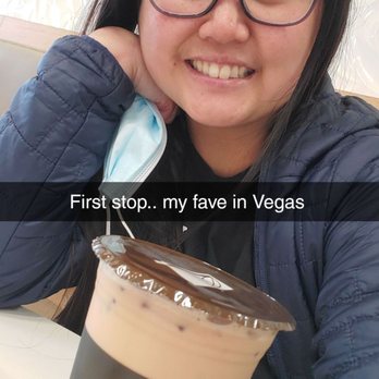 Brew Tea Bar - Okinawa Milk tea with light boba - Bubble Tea Near Me - Las Vegas, Nevada Brew Tea Bar - Okinawa Milk tea with light boba - Bubble Tea Near Me - Las Vegas, Nevada
