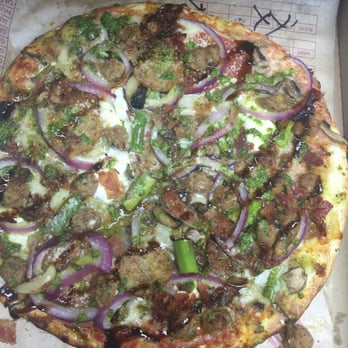MOD Pizza - It's the Jayda which is the Salvatore base with a bunch of other stuff I like - Pizza Near Me - Portland, Oregon MOD Pizza - It's the Jayda which is the Salvatore base with a bunch of other stuff I like - Pizza Near Me - Portland, Oregon