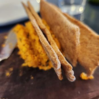 Milo - Pimento Cheese and crackers from scratch - Breakfast & Brunch Near Me - Waco, Texas
