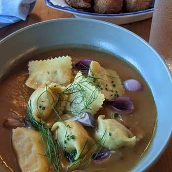 The Kingstide - Lobster ravioli - Seafood Near Me - Island, South Carolina The Kingstide - Lobster ravioli - Seafood Near Me - Island, South Carolina