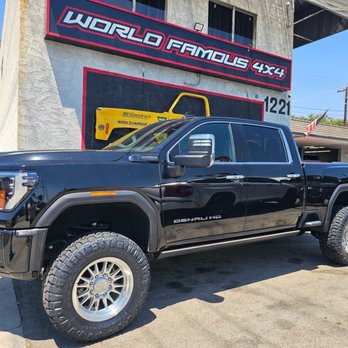 World Famous 4x4 - 6 inch lift, new tire and wheel combo! - Auto Repair Near Me - Burbank, California World Famous 4x4 - 6 inch lift, new tire and wheel combo! - Auto Repair Near Me - Burbank, California