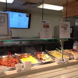 JFK Cafeteria - Main food grill