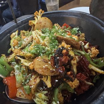 Triple Pepper - Dry Pot Cauliflower / - Szechuan Near Me - Houston, Texas Triple Pepper - Dry Pot Cauliflower / - Szechuan Near Me - Houston, Texas