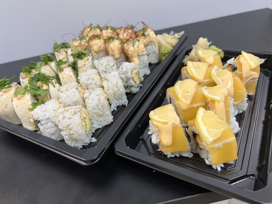 Gorilla Eats Sushi by null