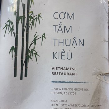 Com Tam Thuan Kieu - Vietnamese Near Me - Tucson, Arizona