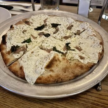 Juliana's - Personal White Pizza with Anchovies. - Pizza Near Me - Brooklyn, New York