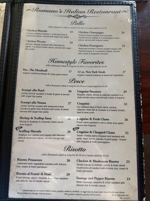 Menu photo 2 Romano's Chicago Pizzeria Riverside, CA Menu photo 2 Romano's Chicago Pizzeria Riverside, CA