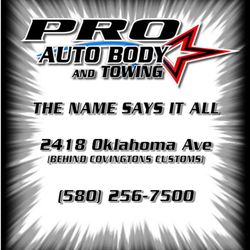Pro Auto Body & Towing - Free Estimates