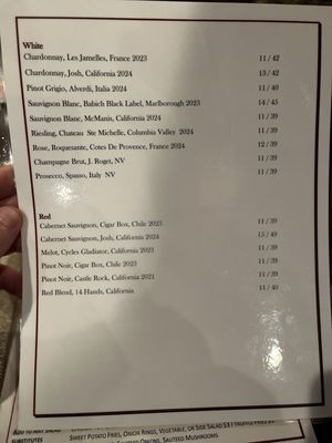 Menu photo 1 54 Main Bar and Grille Madison, NJ Menu photo 1 54 Main Bar and Grille Madison, NJ