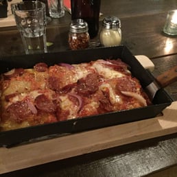 Detroit Style Pizza