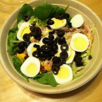 Which Wich - "The Wicked" in bowlwich form with sliced egg. - Sandwiches Near Me - Tallahassee, Florida Which Wich - "The Wicked" in bowlwich form with sliced egg. - Sandwiches Near Me - Tallahassee, Florida