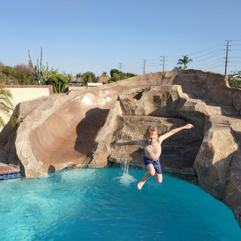 Paradise Pool Supplies & Repairs - Grandkids enjoying the pool - Pool Cleaners Near Me - Ontario, California