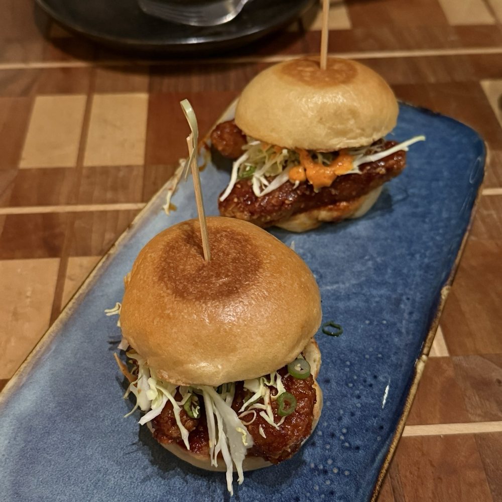 Twelvemonth - Korean chicken sliders - Vegan Near Me - Burlingame, California Twelvemonth - Korean chicken sliders - Vegan Near Me - Burlingame, California