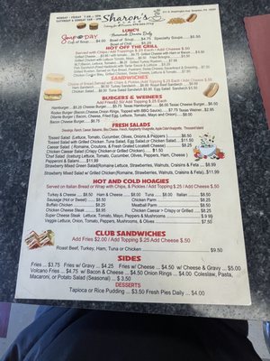Menu photo 3 Sharon's Place Scranton, PA