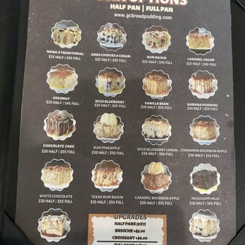 Gulf Coast Bread Pudding - Desserts Near Me - Houston, Texas