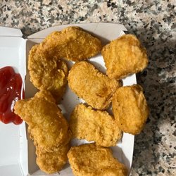 McDonald's - 9 chicken nuggets, ordered 10