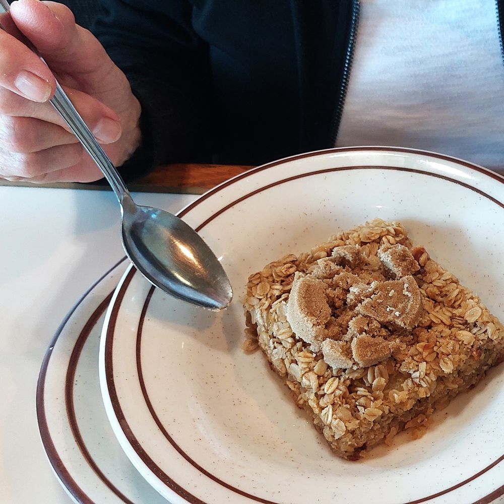 AJ's Cafe & Grill - This is the oatmeal. Looked good to me. - Breakfast & Brunch Near Me - Turlock, California
