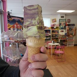 Lime Ricky in a cone Lime Ricky in a cone