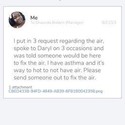 Attempting to f/u on air issue Attempting to f/u on air issue